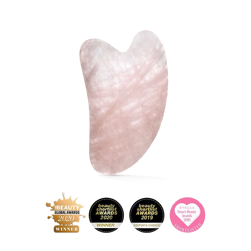 Rose Quartz Gua Sha Danielle Collins, The Face Yoga Expert